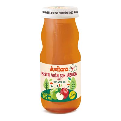 Juvitana bistri sok jabuka 125ml #12 Swisslion