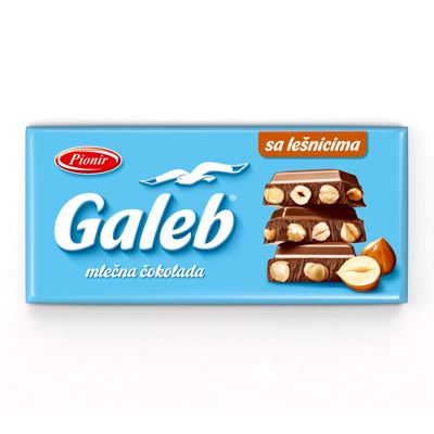 ČOKOLADA MLEČNA CEO LEŠNIK GALEB 200G
