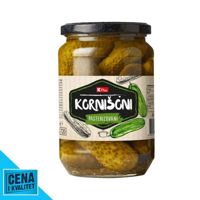 KORNIŠONI 670G K PLUS