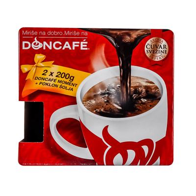 KAFA DONCAFE MOMENT 2X200G + SOLJA STRAUSS