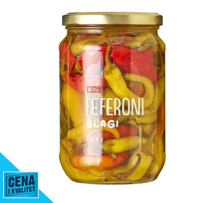 FEFERONI BLAGI 600G K PLUS