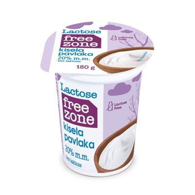 PAVLAKA BEZ LAKTOZE 180G FREE ZONE
