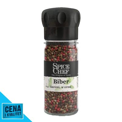 BIBER ŠAR ZRNO MLIN 50G SPICE CHEF
