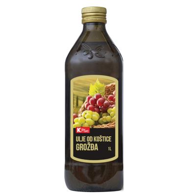ULJE OD KOŠTICA GROŽĐA K PLUS 1L
