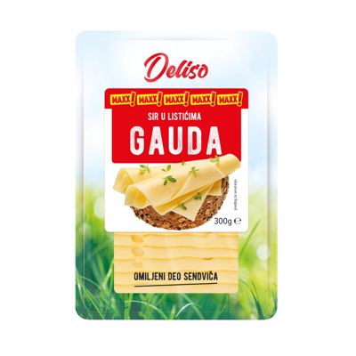 SIR GAUDA SLAJS 300G DELISO MAXX