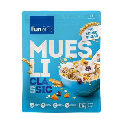 MUSLI FUN&FIT KLASIK 1KG