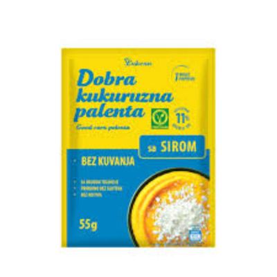 PALENTA INSTANT KUKURUZNA SA SIROM 55G DOBRA