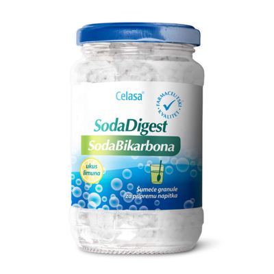 SODA BIKARBONA ŠUMEĆE GRANULE 100GR CELASA