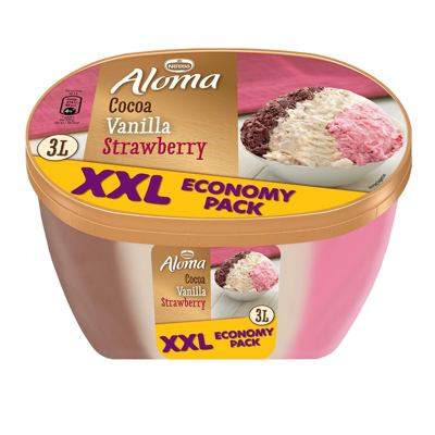 SLADOLED ALOMA 3IN1 CHOCO 3L