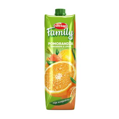 SOK FAMILY POMORANDŽA ŠARGAREPA I LIMUN 1L NECTAR