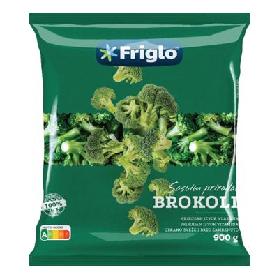 BROKOLI MLADI 900GR FRIGLO