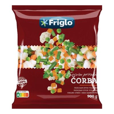 MEŠAVINA ZA ČORBU SMRZ 900G FRIGLO