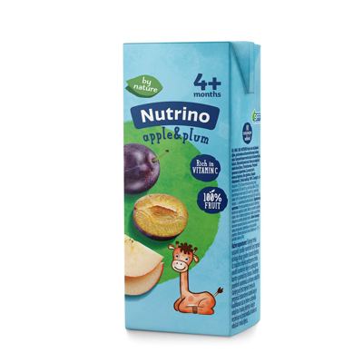 Nutrino baby sok jabuka i šljiva 200 ml