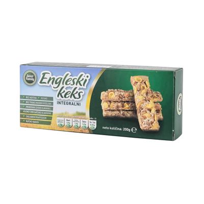 KEKS SWEET FAMILY ENGLESKI 200G