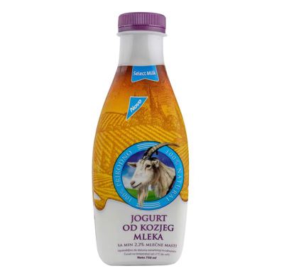 JOGURT KOZJI SELECT MILK 2.2%MM 750G