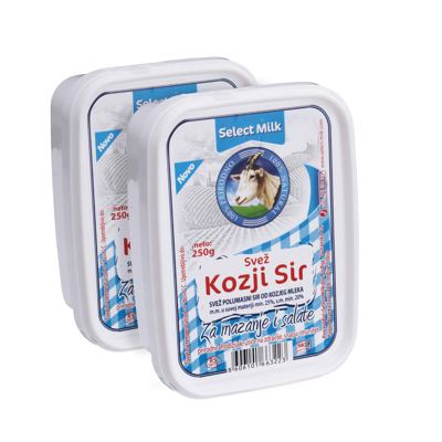 SVEZ KOZJI SIR 250GR SELECT MILK
