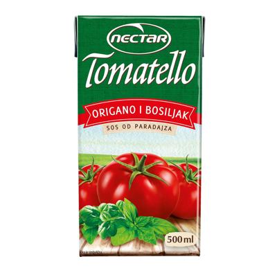 NECTAR TOMATELLO 0.5L ORIGANO,BOSILJAK