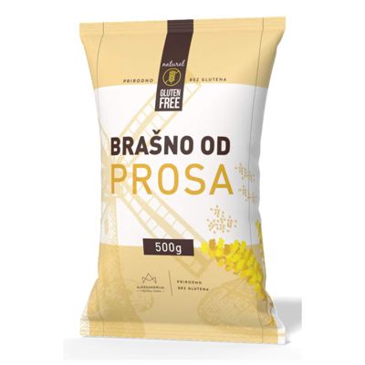 BRAŠNO OD PROSA 500G"ŠPAJZ"