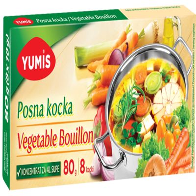 KOCKA POSNA 80G YUMIS