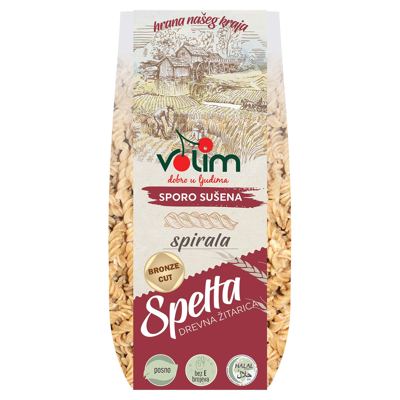 TESTENINA SA SPELTOM SPIRALA 250GR VOLIM