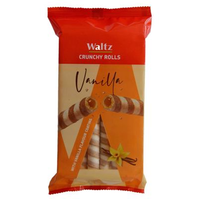 ROLERI CRUNCHY ROLLS VANILA WALTZ 170G