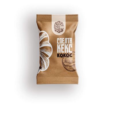 KEKS SPELTA KOKOS 150G DREN