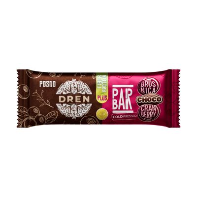 BAR URMA ČOKO BRUSNICA PAR 40G DREN