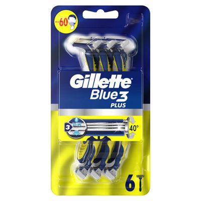 BRIJAČ MUŠKI BLUE3 PLUS GILLETTE 6/1