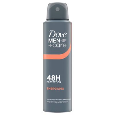DEO SPREJ DOVE MEN SPRAY ENERGISING 150ML