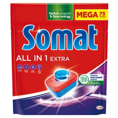 TABLETE SOMAT ALL IN ONE EXTRA 75KOM HENKEL