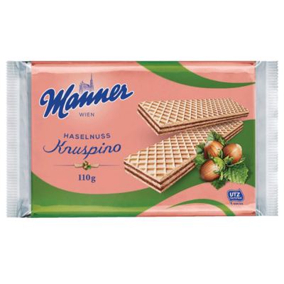 MANNER KNUSPINO HAZELNUT 110G