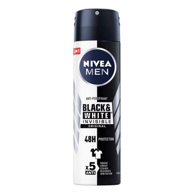 Nivea Men deo sprej Invisible B&W 200 ml