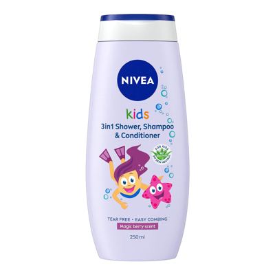 NIVEA SHOWER&SHAMPOO 250ml KIDS 2IN1