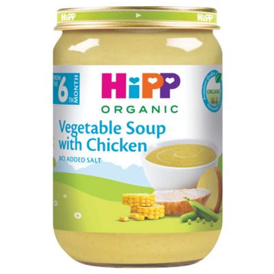 HIPP BIO SUPA OD POVRCA SA PILETINOM 190GR