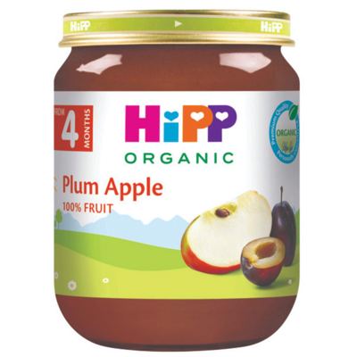 KAŠICA ŠLJIVA I JABUKA 125 GR HIPP
