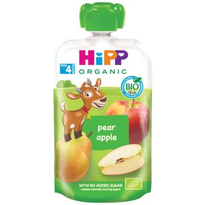 HRANA ZA BEBE KRUŠKA-JABUKA 90GR. HIPP