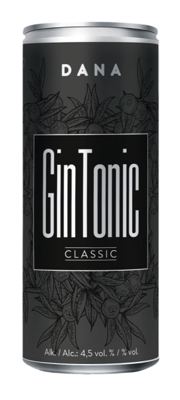 GIN&TONIC DANA CLASSIC 0.33 LIM RUMAPROMET