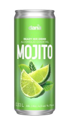 KOKTEL MOHITO DANA 0,33L LIMENKA