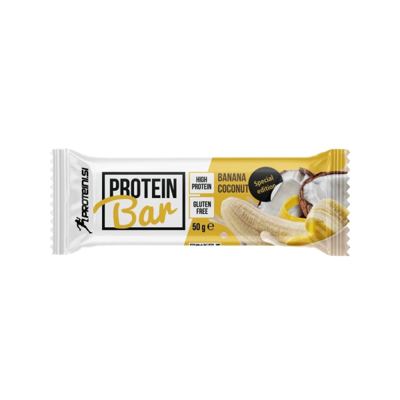 BAR PROTEIN BANANA COCONUT 50 GR PROTEINI SI