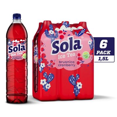 LEDENI ČAJ SOLA BRUSNICA 1,5L
