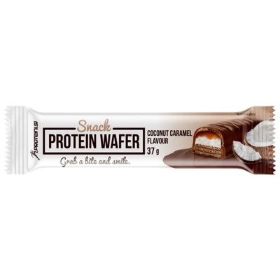 BAR PROTEIN WAFER COCONUT CARAMEL 37G PROTEINI.SI