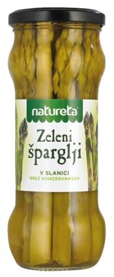 ŠPARGLA ZELENA 330G NATURETA