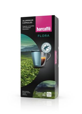 KAPSULE BARCAFFE FLORA RFA NC 55G 10/1