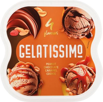 SLADOLED ČOK KARAMELA 1.65L GELATIS
