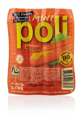 Poli Mini Viršla Perutnina 130 g