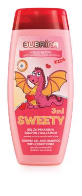 SAMPON SUBRINA KIDS+BALZAM +GEL ZA TUSIRANJE BREZY 250ML