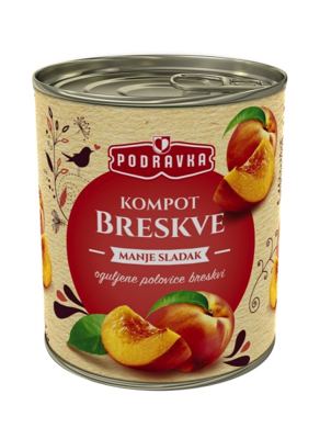 KOMPOT OD BRESKVE LIGHT 820 GR