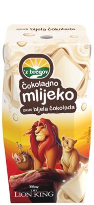 MLEKO ČOKOLADNO BELA ČOK. DISNEY ZBREGOV 200ML