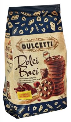 KEKS DOLCI BACI 350G DULCETTI