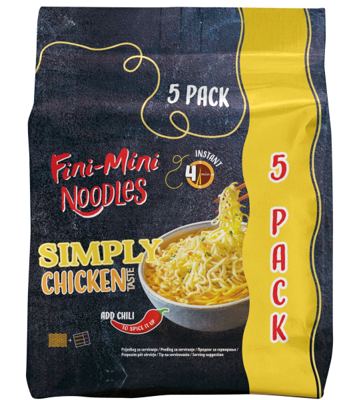 NUDLE SA UKUSOM PILETINE 5X71G PODRAVKA